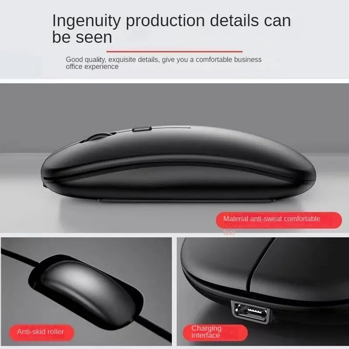 Silent Rechargeable Wireless Mouse