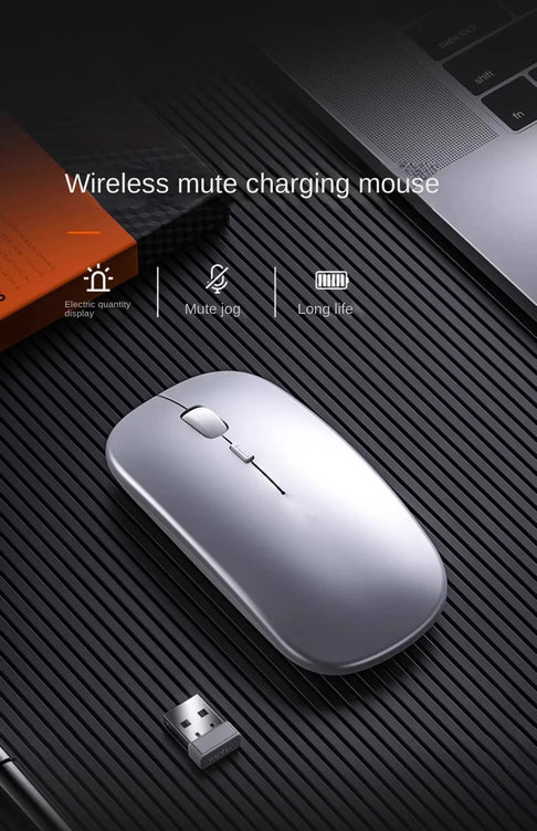 Silent Rechargeable Wireless Mouse