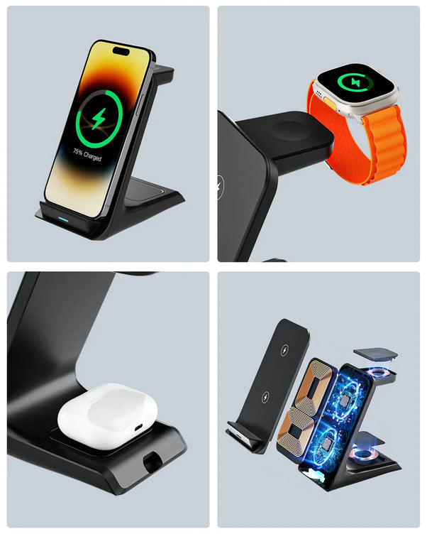 3-in-1 Wireless Charging Stand